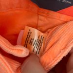 Sundry  Neon Orange Rainbow Stripe  Festival Ankle Zip Corduroy Jogger Size 30 Photo 8