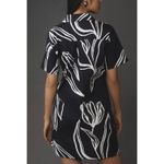 Anthropologie by  The Pollie Navy Short-Sleeve‎ Swing Tunic Mini Dress Size XS Photo 1