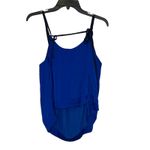 Free People  Intimately Sleeveless Top Size‎ Medium? Blue Womens Casual Photo 8