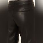 Free People  We The Free Uptown Faux Leather Pant 6 Black $98 Retail NWT Photo 9