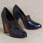 Rachel Comey for Anthropologie starling heels blue black Sz 8 Photo 0