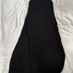 Free People Emmy Ribbed Knit Midi Tank Dress Black Women’s Size S Photo 0