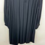 American Eagle  Crochet Black solid Dress v neck size Medium Photo 2