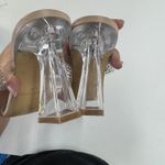 Marc Fisher ‎ Shoes Womens Size 10M Nude Clear Anlita Heels Rhinestone Dressy Photo 7