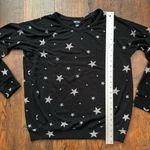 Buffalo David Bitton  black crew neck sweater with stars, size M Photo 7
