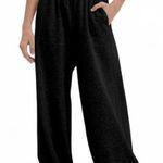 NWT! NAP Loungewear Balloon Wide Leg Joggers Black Pants Size XXXL Sweatpants Photo 0