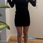 Revolve MORE TO COME Caterina Mini Dress in Black Photo 2