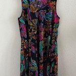 Roberta Oaks Hawaii Art To Wear Aloha Floral Dress Made in Hawaii Medium Photo 0