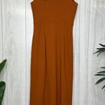 Show Me Your Mumu Show Me Your Mimi Eden Slit Midi Dress Copper size S Small Photo 2