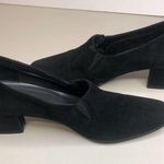Karen Scott  Soft Step Riley Black Suede Pump Faux Buckle Accent 2 Inch Heel 7.5 Photo 11