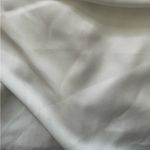 Luxxel One sleeve white mini dress size medium Photo 6