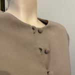 Vintage Rena Rowan for Saville Taupe Longline Blazer Minimalist Power Jacket 8 Size 14 Photo 8