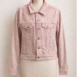 Levi's Levi’s Original Trucker Jacket Pink Denim Women’s Cloudy Pale Mauve Jean Jacket Photo 0