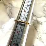 Gold tone heart ring Photo 3