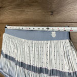 K-Swiss  High Rise Pleated‎ Pocket Tennis Skirt Skort Blue White Size Medium Photo 8