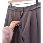 Nasty Gal NWT Buttoned Top Trouser Chocolate Brown Size US 4 Photo 7