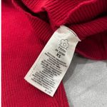 Farm Rio Long Sleeve Rib Crop mock neck sweater top in burgundy Size XS Photo 7