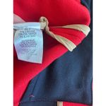 Diane Von Furstenberg Women's Red Ponte Cosmic Short Swing Jacket, , Sz: 2 (b1) Photo 5