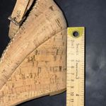 Jack Rogers  Preppy Old Money Designer Classic Wedge Gold Sandals Elegant 8.5 Photo 9