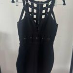 Guess  Black Cage Dress Photo 0