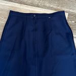 Levi Strauss & CO. Vintage Navy Blue Skirt Sz 32 ( 12 / 14 ? ) Photo 4