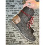 The North Face | women felt brown lace up boots Photo 4