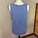 Balance Collection Blue Sleeveless Activewear Workout Tank Top Photo 2