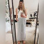 Anthropologie  boxers pants sewn patch striped poplin cotton high rise parke Photo 2