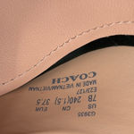 Coach  Elegant green  Heels with Gold Accents Photo 1