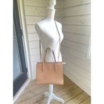 Kate Spade Pebbled Leather Rowe Medium Top Zip Satchel Warm Beige Photo 14
