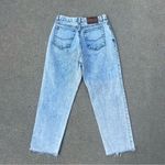 Jordache Vintage 80s acid wash metallic industrial detail high rise jeans Photo 1