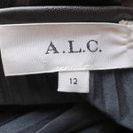 ALC Frank NWOT A.L.C. Ariya Vegan Leather Maxi Dress Gown Size XL Brown Photo 7