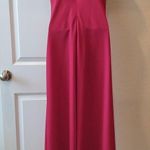 Michaelangelo  Women's Sleeveless spaghetti Strap Red Long Dress Ball gown Size 8 Photo 2