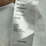 Free People White Ruffle Sleeve Tank Top XL cap Sleeve Knit Casual READ Photo 8