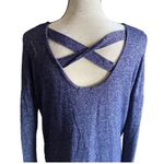 Rue 21 Blue long sleeve oversize top Photo 3