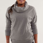 Lululemon rest day pullover 4 vintage sports grey Photo 0