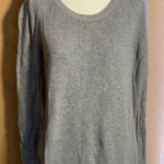 Everlane  Gray Scoop Neck Knit Sweater Size XS Photo 0