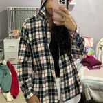 L.L.Bean  Women’s Zip-Up Hood Flannel  Photo 1