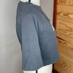 Madewell Je t’aime French I Love You Crewneck Sweatshirt Top in Dark Grey XS Photo 2