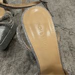 Mach & Mach  Double Bow Platform Pump Silver Glitter EU 40 Photo 4