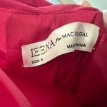 Mac Duggal NWT Sz 8 Candy Pink Jersey One Shoulder Draped Back Gown 26512 Photo 7