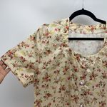 Vintage Moo Moo or pajama Cottage core Mrs. Roper 80s Size L Photo 1