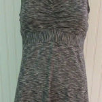 prAna athleisure dress gray & white sz Med Photo 0