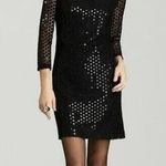 Lilly Pulitzer  Aaliyah Putting On The Glitz Black Sequin Mini Dress Women Size 2 Photo 0