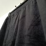 Vintage Cotton Sweatpants Extra Large 16 Black Velvet Elastic Winter Pants Photo 4