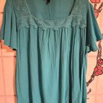 Lane Bryant Perk It Up With A Glorious Teal Shirt!! Amazing what a little color will do π Photo 1