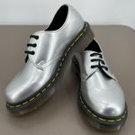Dr. Martens Silver Chrome 1461 Vegan Dress Shoes Wedding Prom Cosplay US Size 5 Photo 1