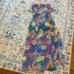 Entro  NWOT Floral Pastel Maxi Dress Photo 2