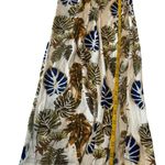 REWASH  Smocked Wrap Wide Leg Pants Palm Print XL Boho Gypsy Beach Vacation EUC Photo 10