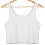 Old Navy  White Crop Top Photo 0